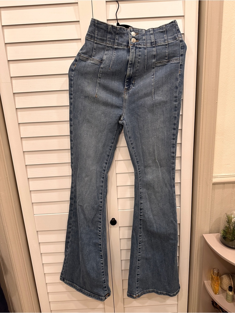 We The Free Free People High-Waist Blue Flared Women’s Jeans size 30
